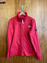 Load image into Gallery viewer, Size L The North Face Red Women's Fleece Sweatshirt
