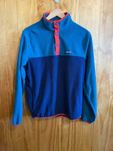 Load image into Gallery viewer, Size M Lands End Navy Women's Fleece Sweatshirt

