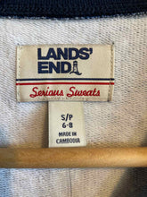 Load image into Gallery viewer, Size Small Pet Lands End Blue Women's Sweater &amp; Sweatshirt

