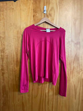 Load image into Gallery viewer, Size 14 Lululemon Pink Women&#39;s Long Sleeve Shirt
