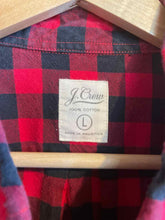 Load image into Gallery viewer, Size L J Crew Men&#39;s Flannel
