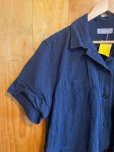 Load image into Gallery viewer, Women Size Large Everlane Navy Jumpsuit
