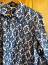 Load image into Gallery viewer, Size 16P Lands End Blue Women's Flannel
