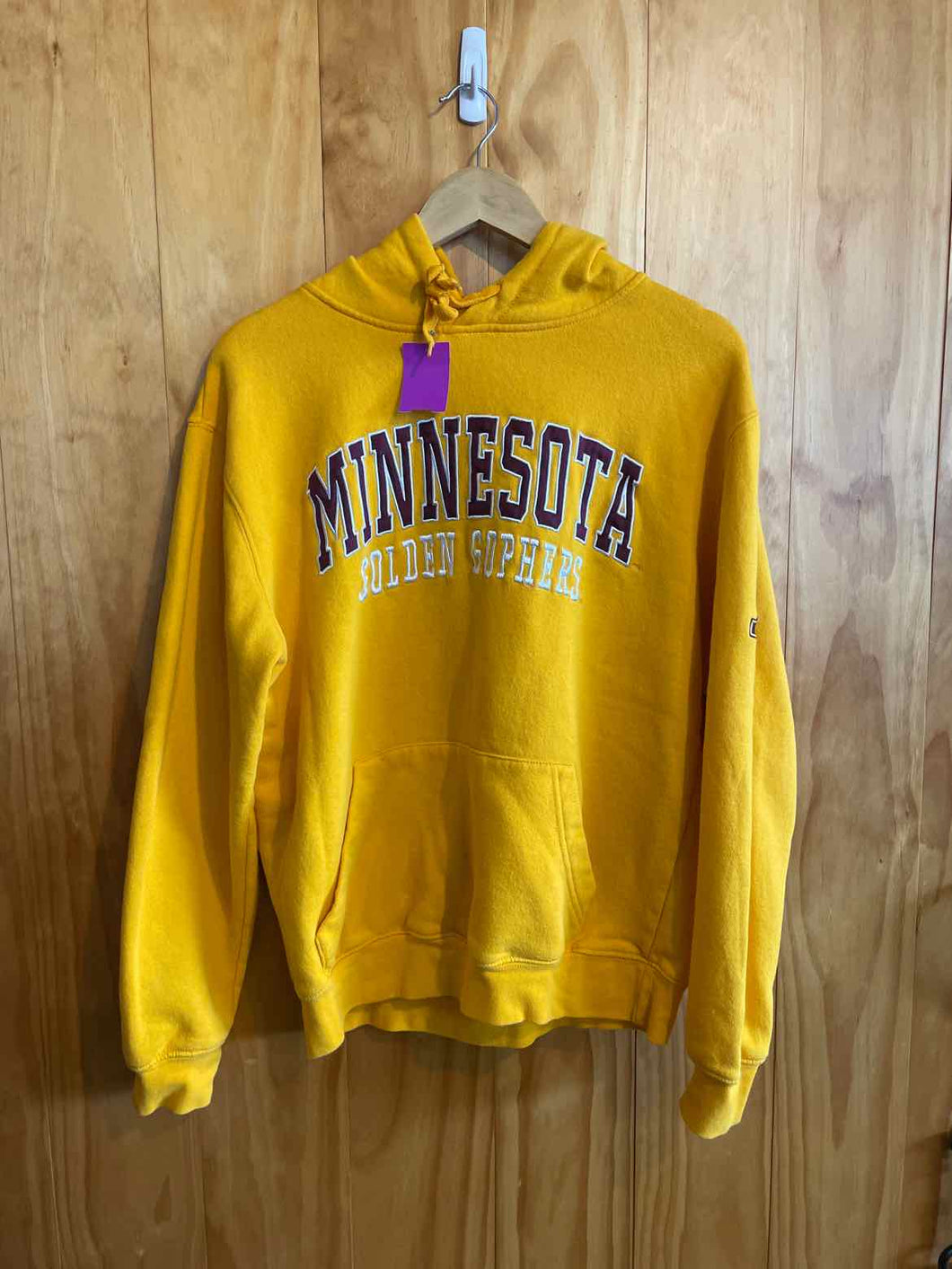 Size M Stadium Athletics Yellow Women's Hoodie