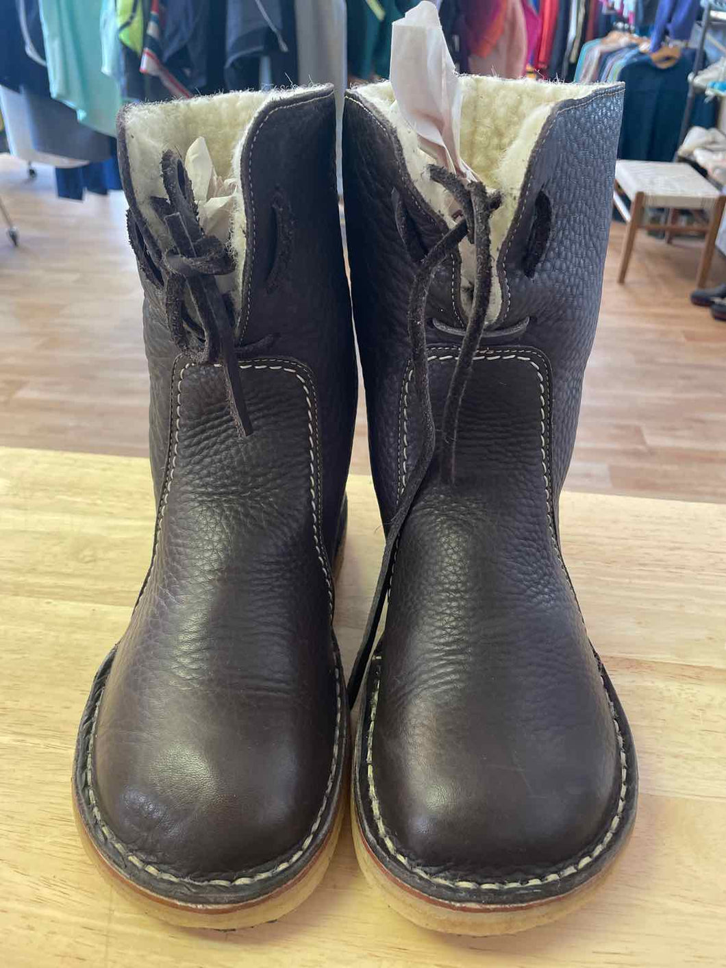 Shoe Size 39 Duck Feet Brown Boots
