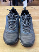 Load image into Gallery viewer, Shoe Size 7.5 Merrell Blue Hiking Shoes
