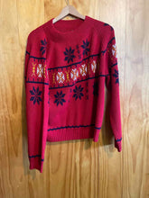 Load image into Gallery viewer, Size Large JC Penny Red Women's Sweater &amp; Sweatshirt
