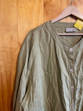 Load image into Gallery viewer, Size Unknown David Dart Green Women's Long Sleeve Shirt
