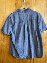 Load image into Gallery viewer, Size XL Eddie Bauer Grey Women's Short Sleeve Shirt
