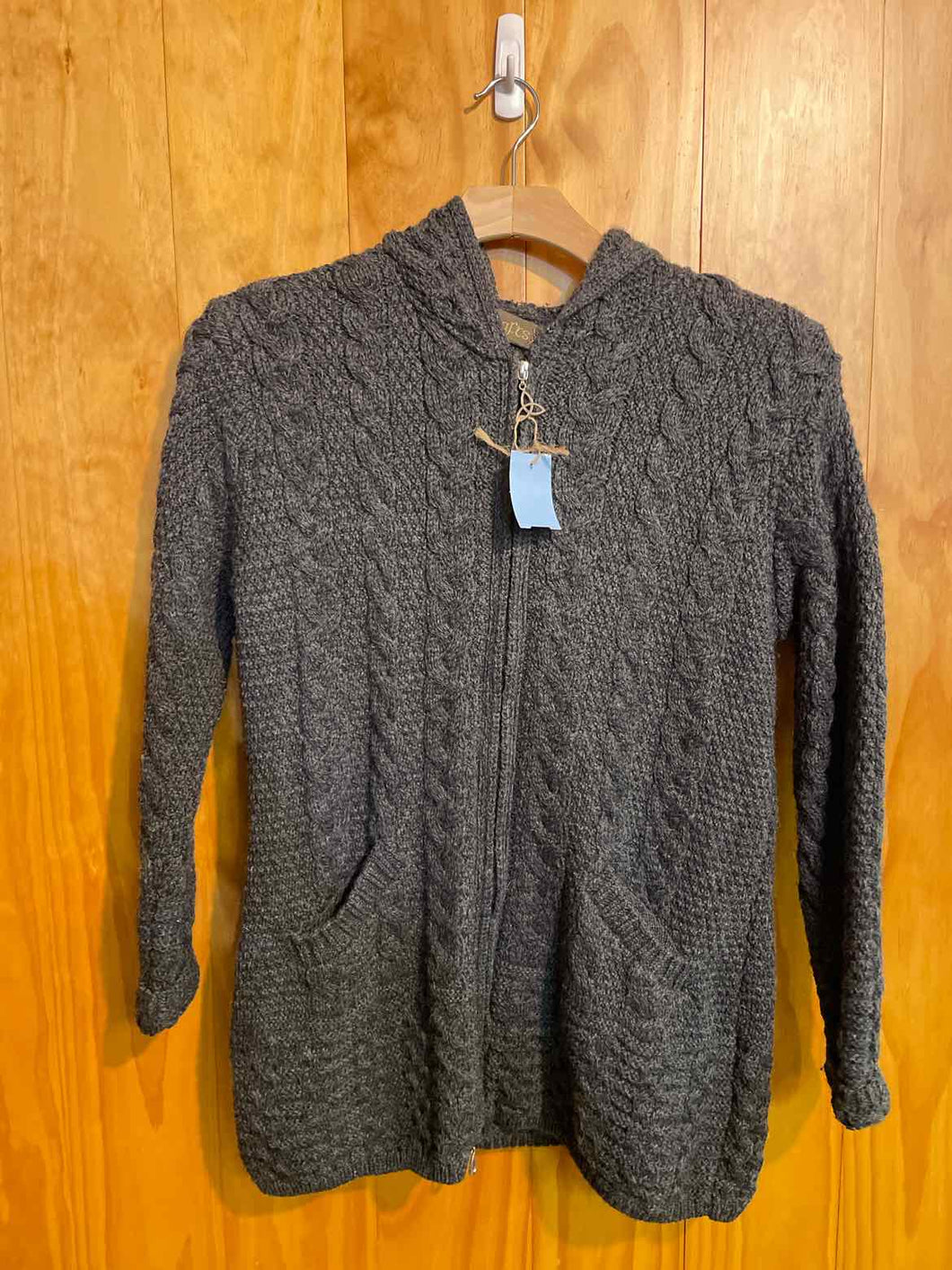 Inis Crafts Charcoal Women's Sweater & Sweatshirt