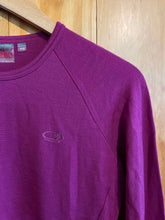 Load image into Gallery viewer, Size Medium Icebreaker Pink Women's Long Sleeve Shirt
