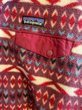 Load image into Gallery viewer, Size Large Patagonia Maroon Women's Fleece Sweatshirt
