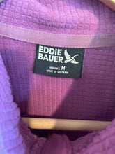 Load image into Gallery viewer, Size M Eddie Bauer Purple Women's Fleece Sweatshirt
