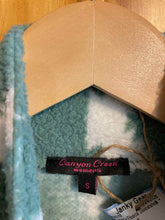 Load image into Gallery viewer, Size Small Canyon Creek Green Women's Fleece Sweatshirt
