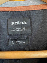 Load image into Gallery viewer, Size Large Prana Grey Women's Short Sleeve Shirt

