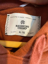 Load image into Gallery viewer, Size XL Reigning Champ Burnt Orange Women&#39;s Hoodie
