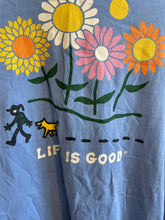 Load image into Gallery viewer, Size XXXL Life is Good Blue Women's Short Sleeve Shirt
