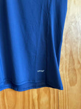 Load image into Gallery viewer, Size Large Bubblelime Navy Women&#39;s Short Sleeve Shirt
