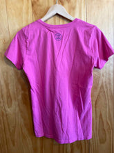 Load image into Gallery viewer, Size S Life is Good Pink Women's Short Sleeve Shirt
