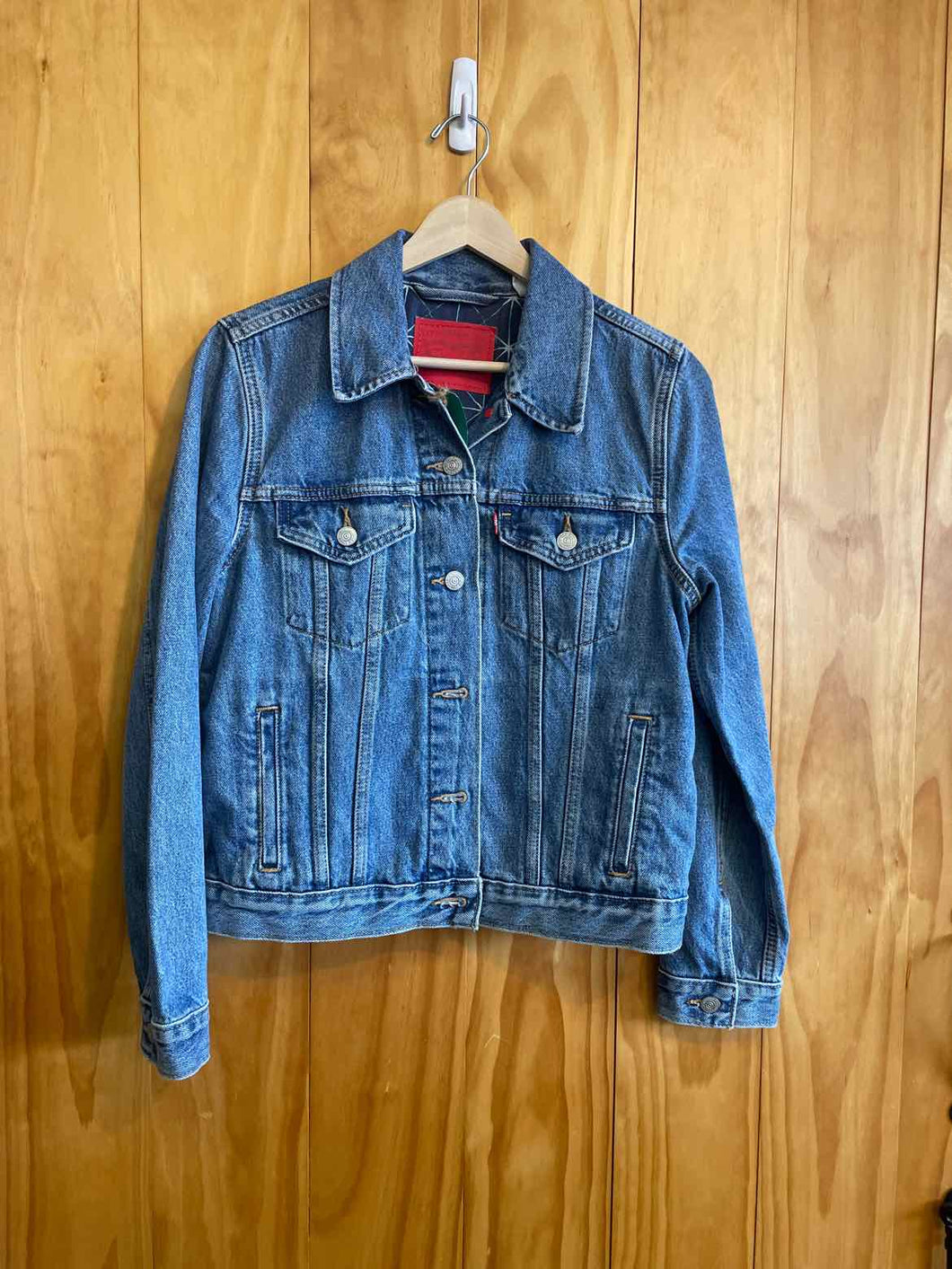 Women Size M Levi Denim Misc Jacket