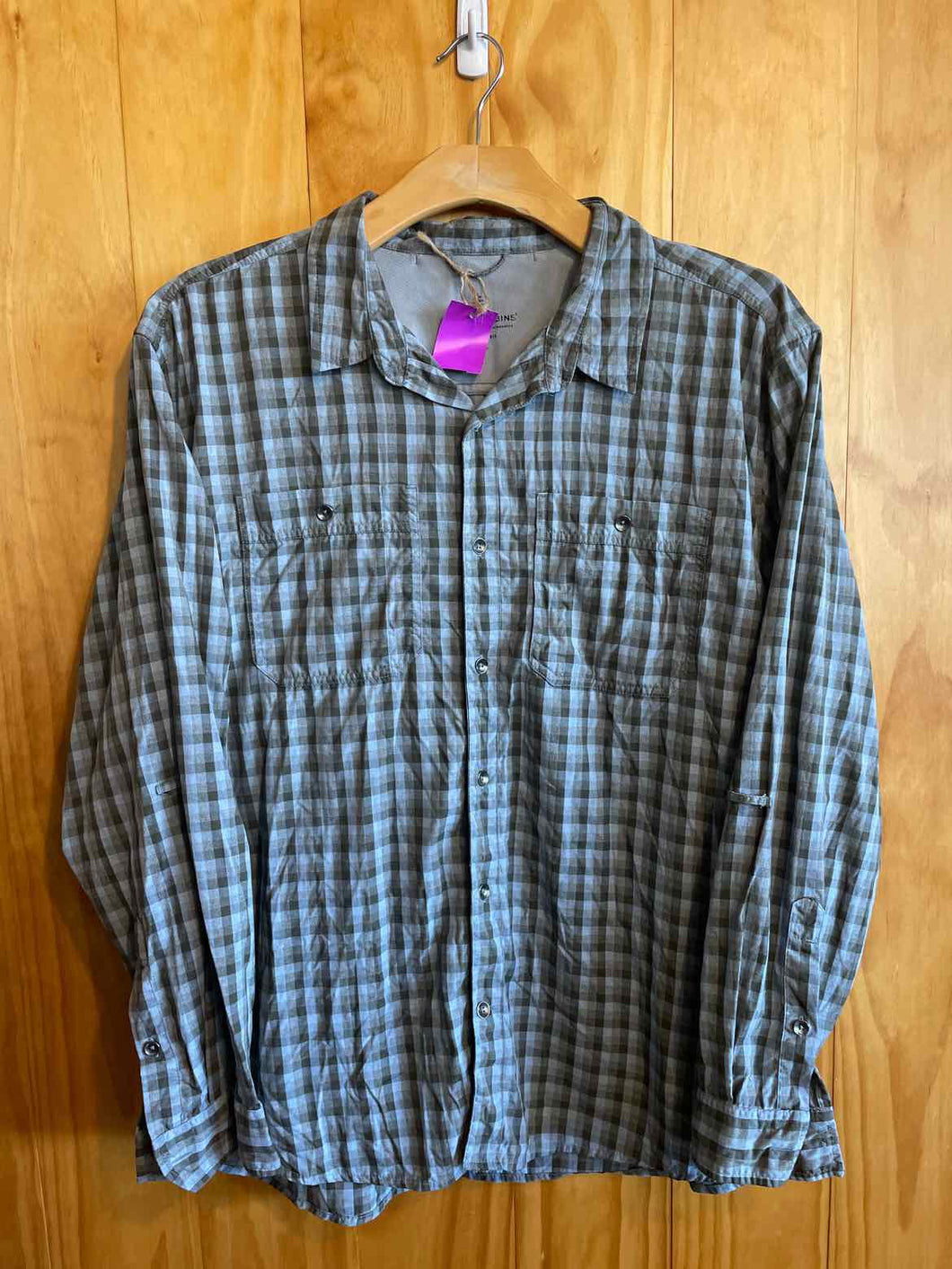Size XXL Royal Robbins Green Women's Long Sleeve Shirt