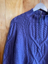Load image into Gallery viewer, Size Medium Icelandic Design Purple Women's Sweater &amp; Sweatshirt
