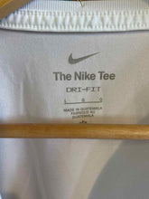 Load image into Gallery viewer, Size L Nike White Women's Short Sleeve Shirt
