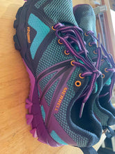 Load image into Gallery viewer, Shoe Size 6 Merrell Purple Hiking Shoes
