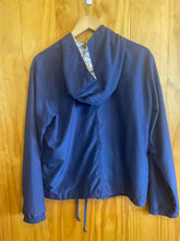 Load image into Gallery viewer, Women Size Large Pacific Whale Foundation Navy Women's Light Jacket
