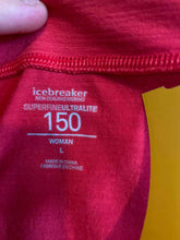 Load image into Gallery viewer, Size L Icebreaker Red Women's Misc. Top
