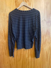 Load image into Gallery viewer, Size Large Athleta Black Women's Long Sleeve Shirt
