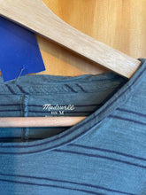 Load image into Gallery viewer, Size Medium Madewell Blue Women&#39;s Long Sleeve Shirt
