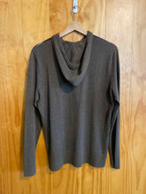 Load image into Gallery viewer, Size Small Smart Wool Brown Women&#39;s Hoodie
