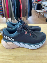Load image into Gallery viewer, Shoe Size 7.5 Hoka Navy Running Shoes
