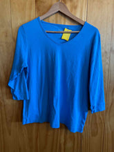 Load image into Gallery viewer, Size XL Talbots Blue Women's Long Sleeve Shirt
