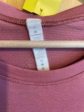 Load image into Gallery viewer, Size 6 Lululemon Pink Women's Long Sleeve Shirt
