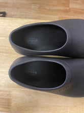Load image into Gallery viewer, Shoe Size 10 Crocs Black Clogs
