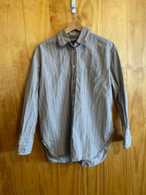 Load image into Gallery viewer, Size S Bannana Republic Grey Women&#39;s Long Sleeve Shirt
