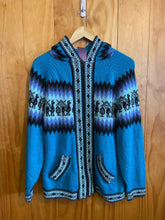 Load image into Gallery viewer, Size Unknown unbranded Turquoise Women's Sweater &amp; Sweatshirt
