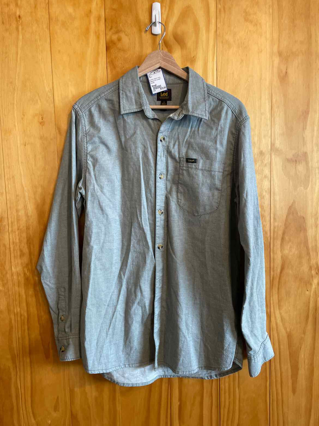 Size Small Lee Green Women's Long Sleeve Shirt