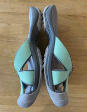 Load image into Gallery viewer, Shoe Size 8 Keen Mint Green Sandals
