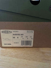 Load image into Gallery viewer, Shoe Size 9 Keen Black Sandals
