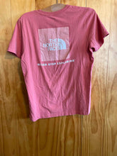 Load image into Gallery viewer, Size Small North Face Salmon Women's Short Sleeve Shirt
