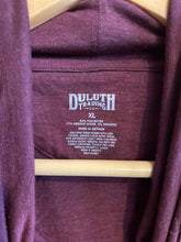 Load image into Gallery viewer, Size XL Duluth Trading Plum Women's Long Sleeve Shirt
