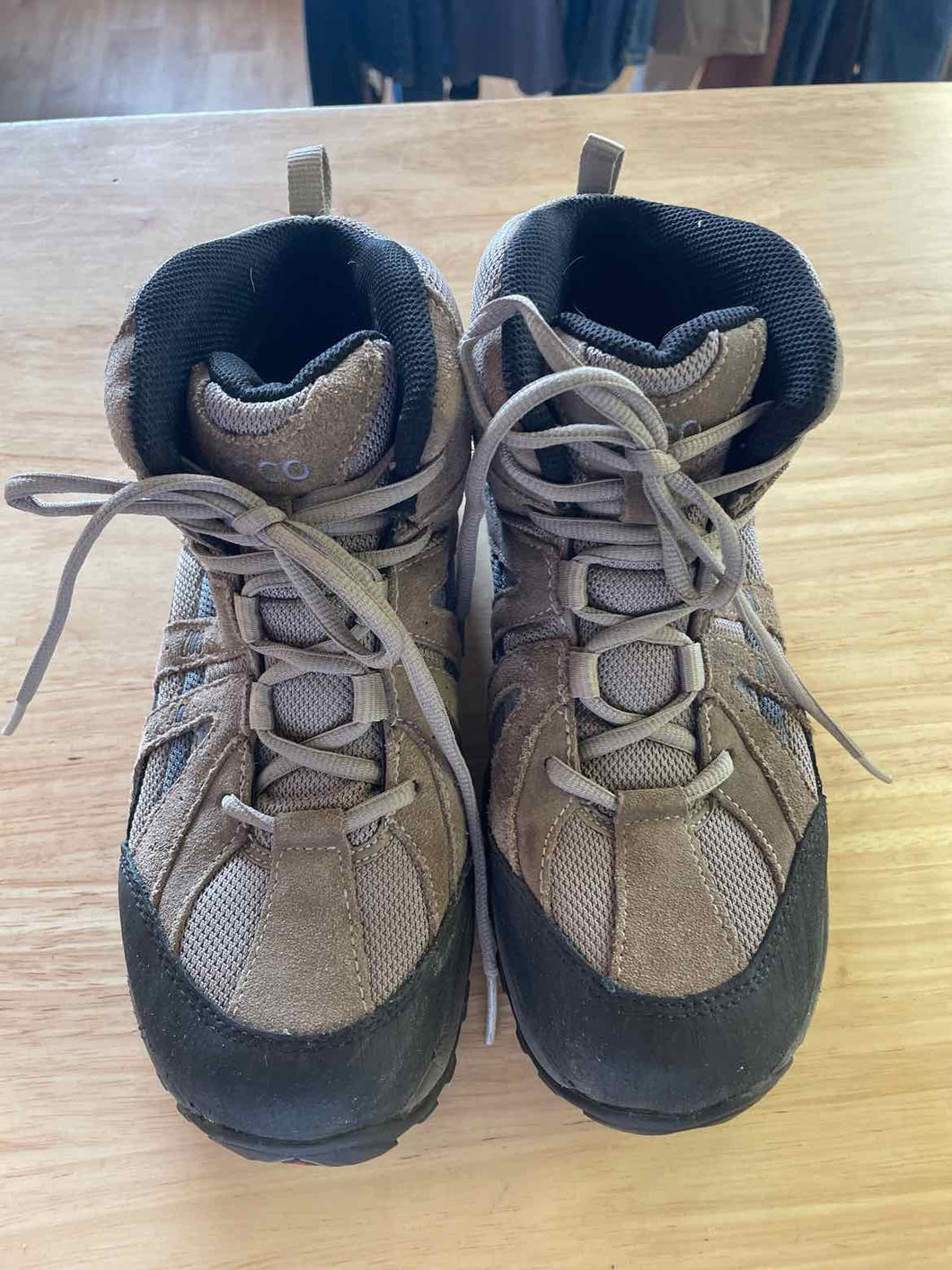 Women's Shoe Size 6.5 Ecco Brown Hiking Boots