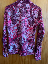 Load image into Gallery viewer, Women Size X-Large Athleta Pink Print Women's Light Jacket
