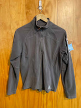 Load image into Gallery viewer, Size L Eddie Bauer Grey Women&#39;s Fleece Sweatshirt

