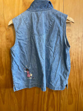 Load image into Gallery viewer, Size Medium Christopher &amp; Banks Blue Women's Vest

