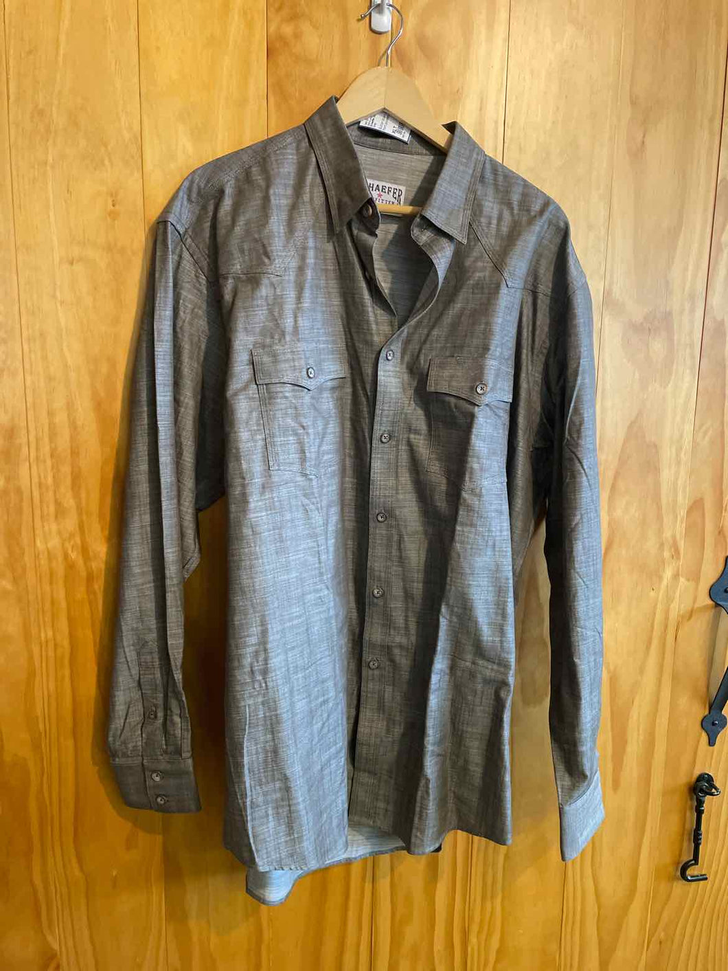 Size XLT Schaeffer Outfitters Men's Long Sleeve Shirt