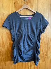 Load image into Gallery viewer, Size XL Athleta Grey Women's Short Sleeve Shirt
